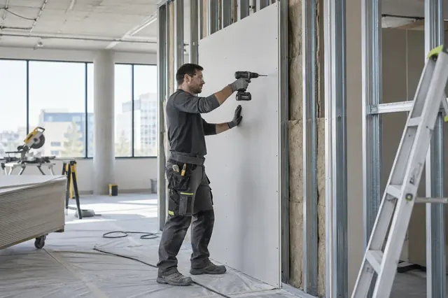 Drywall work