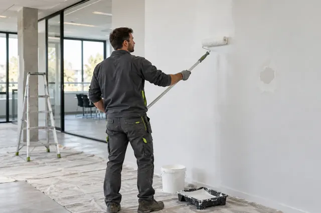 Painting and local repairs