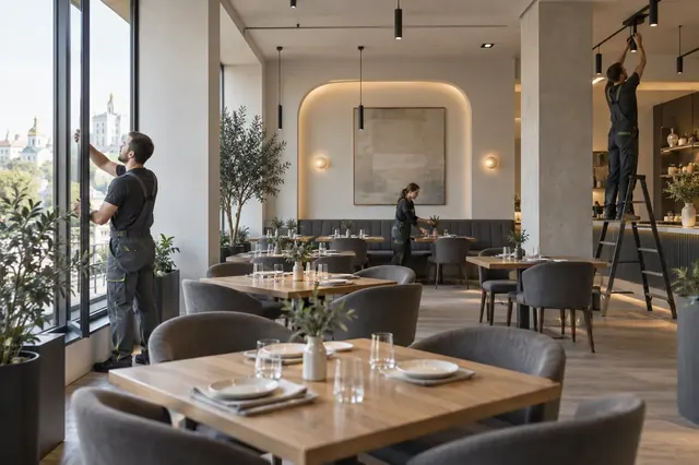 Restaurant refurbishment