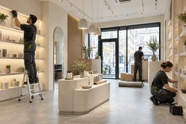 Shop refurbishment
